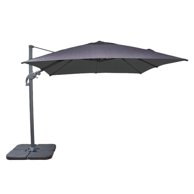 Bondi Umbrella SQUARE Charcoal