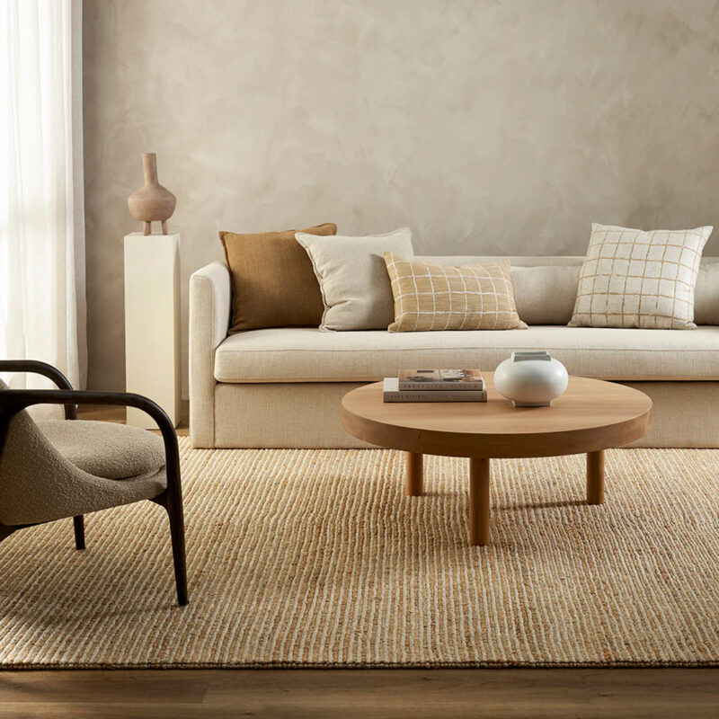 Lima Sand/Natural Floor Rug