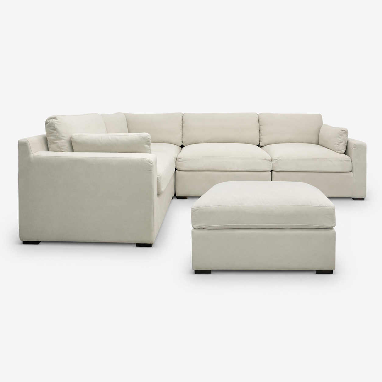 Lisbon 5 Piece Modular Sofa Setting Sand