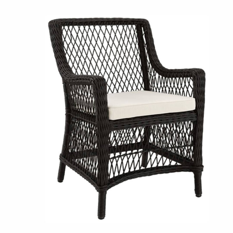 MARBELLA DINING CHAIR – BLACK TWIST