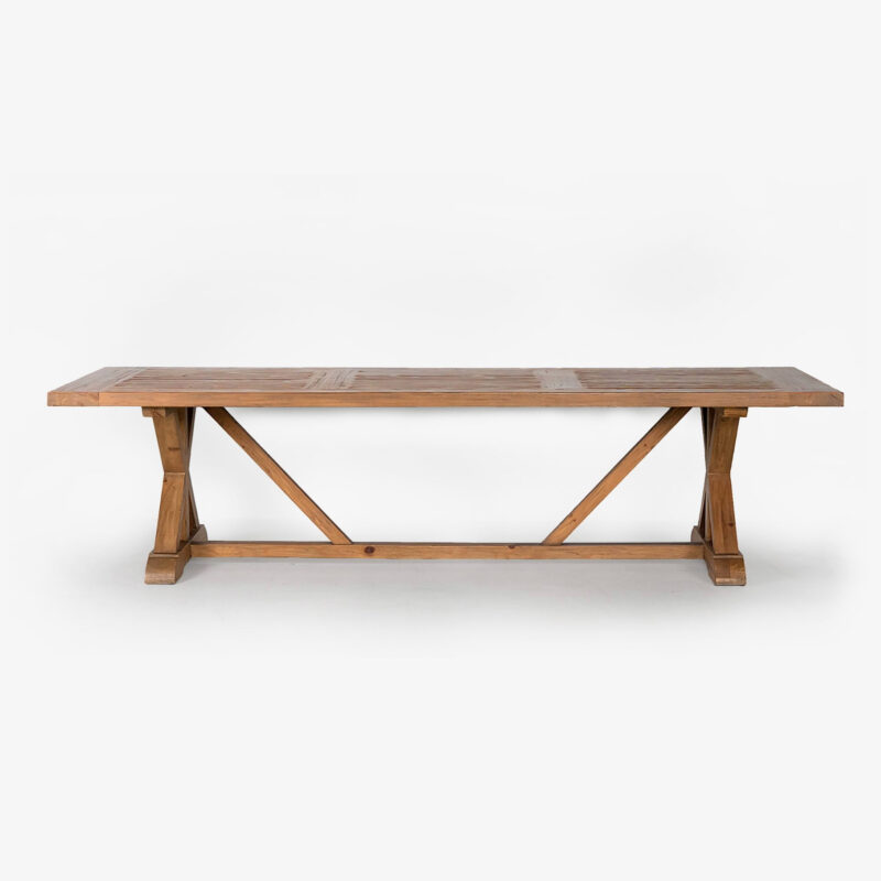 BORDEAUX TRESTLE 3000mm DINING TABLE