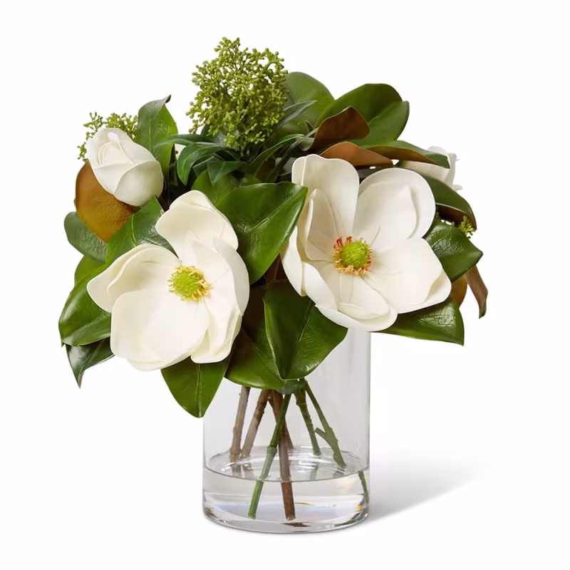 MAGNOLIA MIX WHITE / CLEAR LARGE