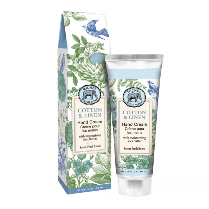 Michel Design Works Cotton and Linen Hand Cream - Large