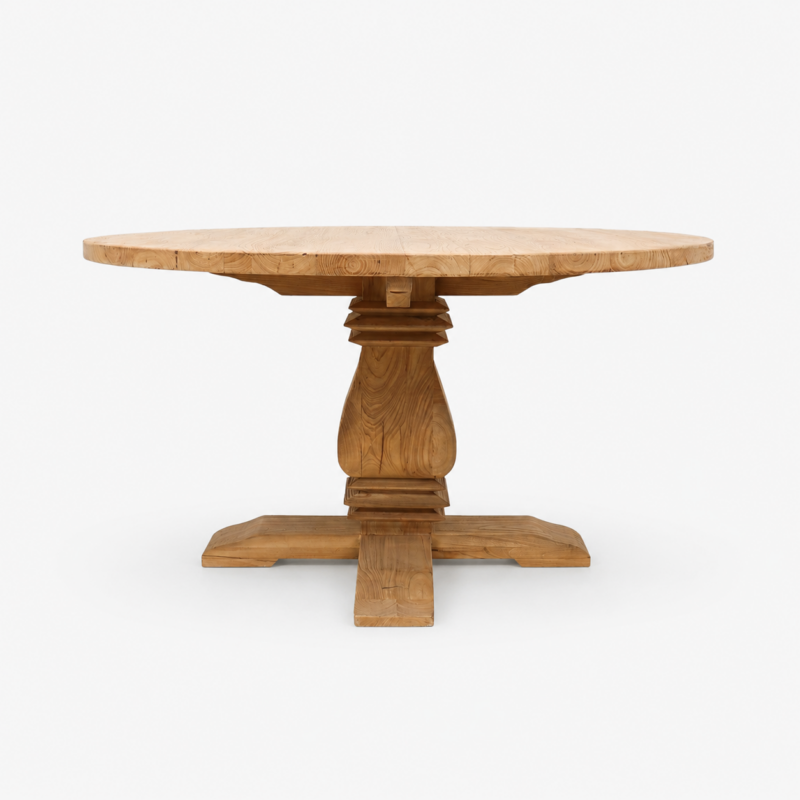 Mulhouse Round Elm Dining Table 120cm