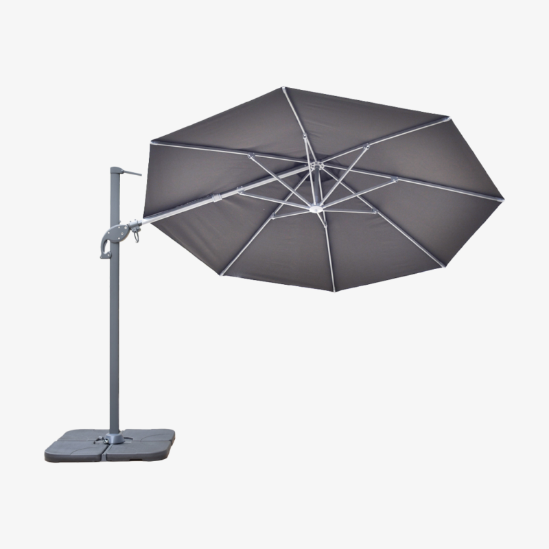 Bondi Umbrella Octagonal Charcoal