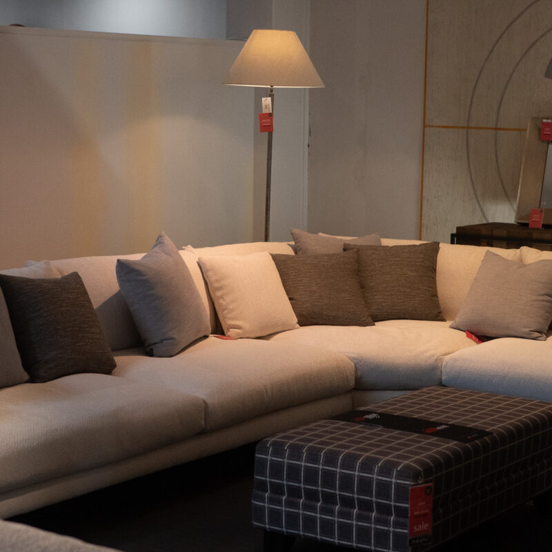 OASIS FABRIC 3PCE CORNER SUITE NATURAL