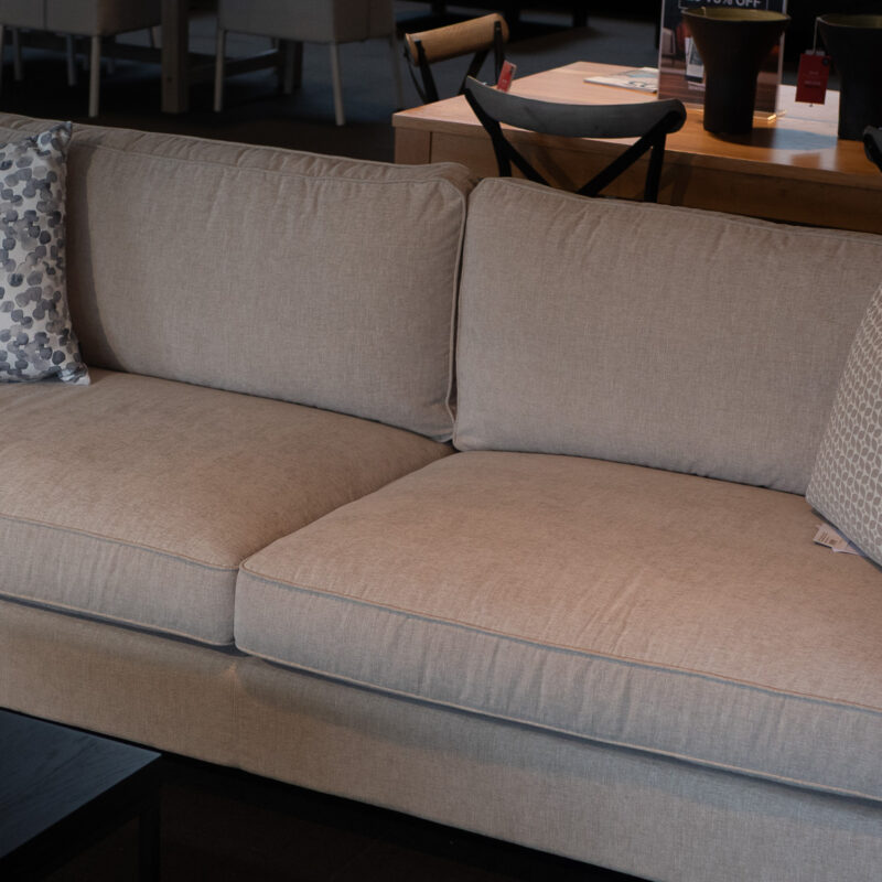 PESARO 3 SEATER SOFA NATURAL