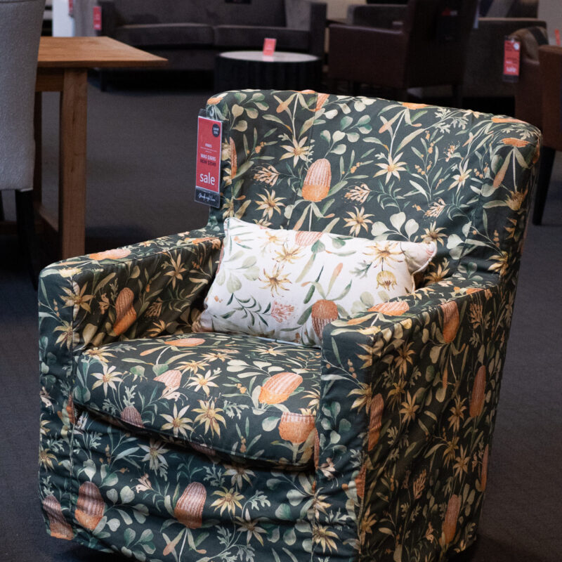 PARIS LOOSE COVER SWIVEL CHAIR