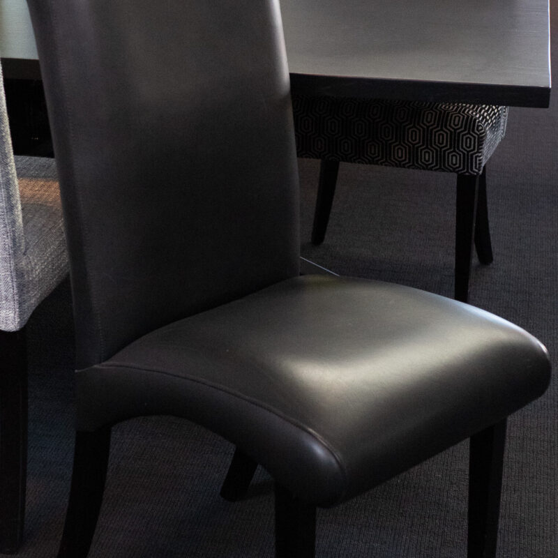 SOPHIA DINING CHAIR MATISSE BLACK