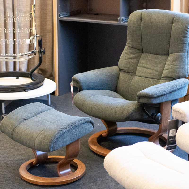 STRESSLESS MAYFAIR MED CHAIR & FST CLASSIC BASE