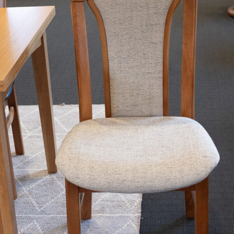 WILLOWBANK RIMU DINING CHAIR FABRIC
