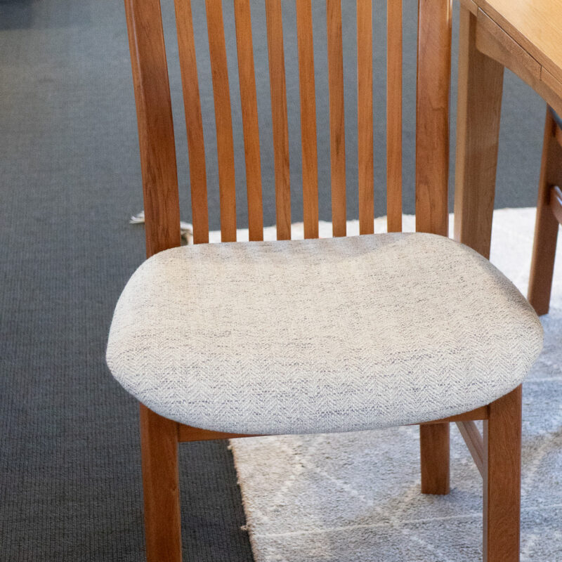 ROSEDALE RIMU DINING CHAIR FABRIC