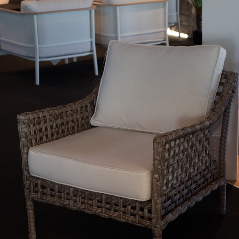 SANTA MONICA OUTDOOR ARMCHAIR CLASSIC GREY