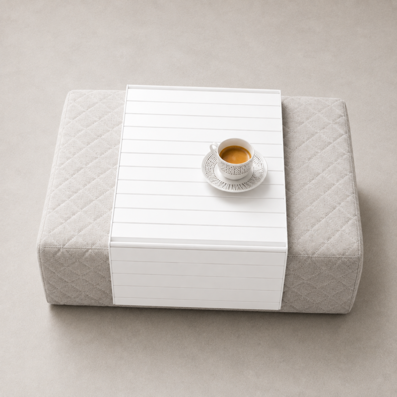 PORTOFINO OUTDOOR TRAY LONG WHITE
