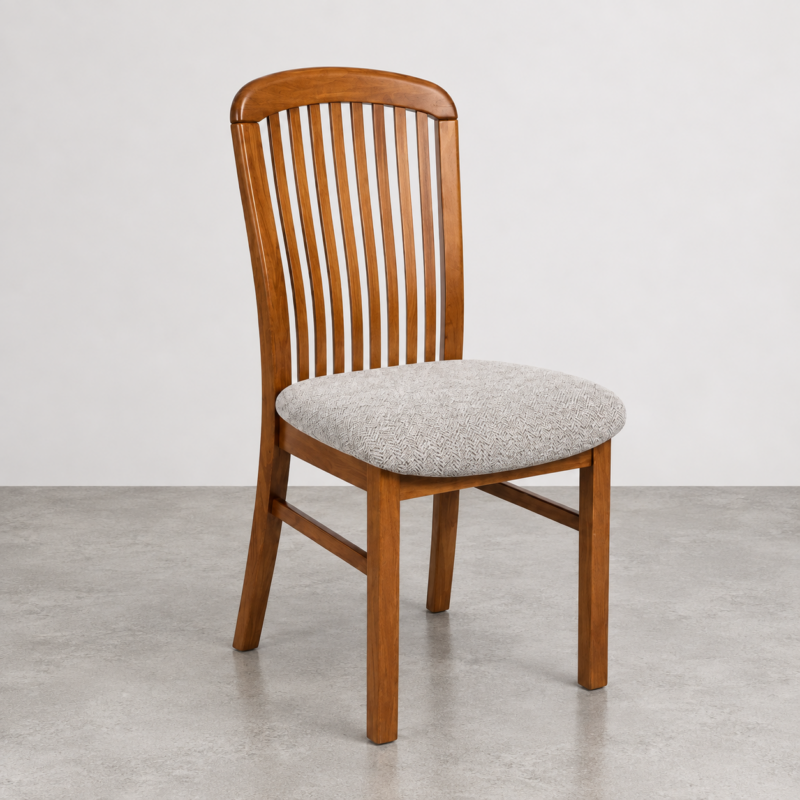 ROSEDALE RIMU DINING CHAIR FABRIC