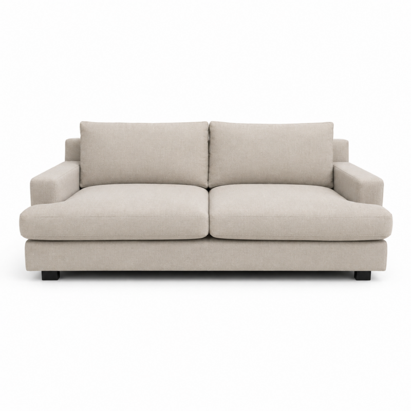 BENNIE 3 SEATER SOFA - TUSK