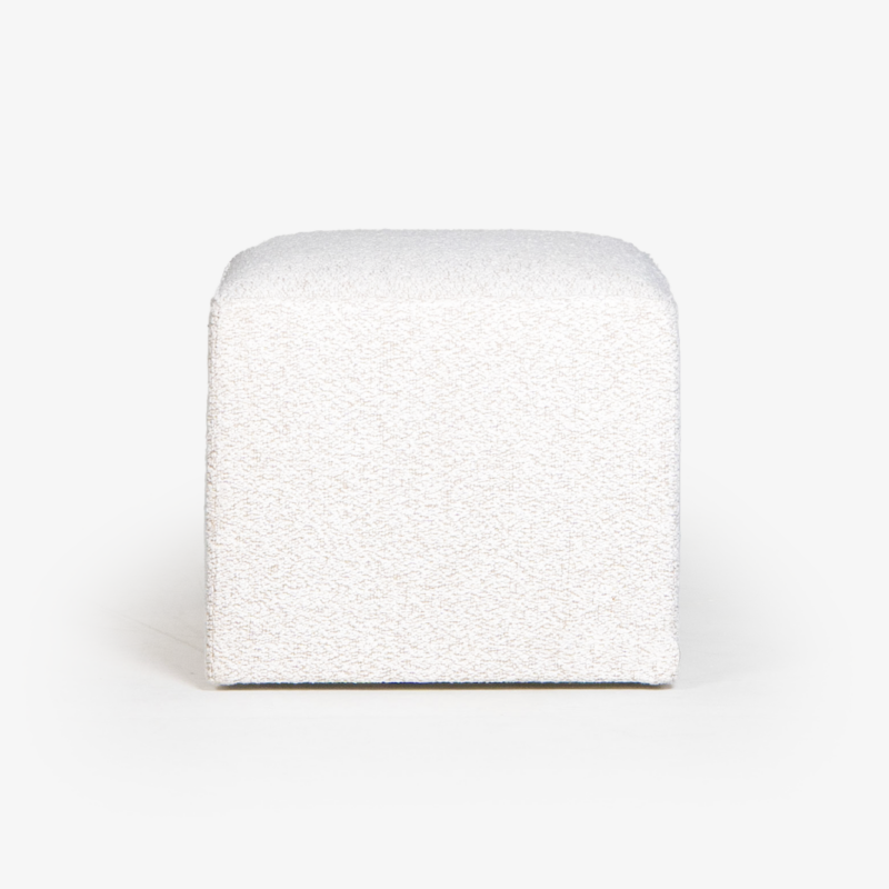 SOHO SQUARE OTTOMAN SEA SALT