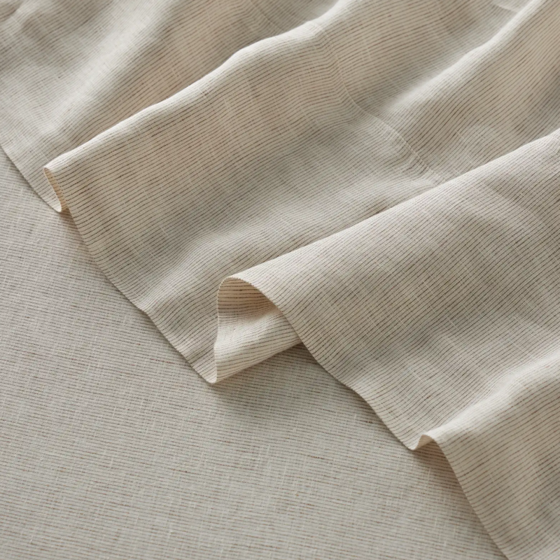 Sova Flat Sheet Savanna Pinstripe