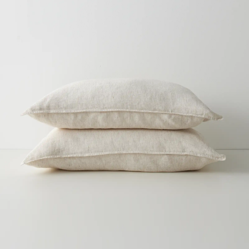 Sova Pillowcase Set Savanna Pinstripe