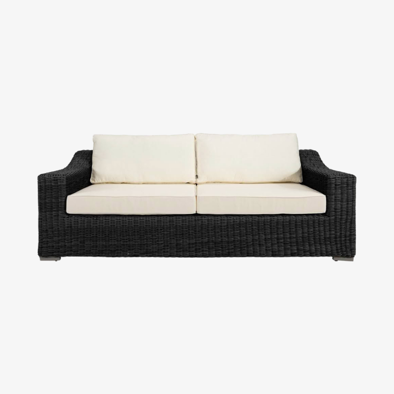 San Diego 3 Seater Sofa  - VINTAGE BLACK
