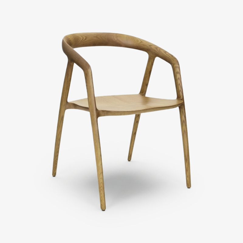 Soho Dining Chair Light Walnut