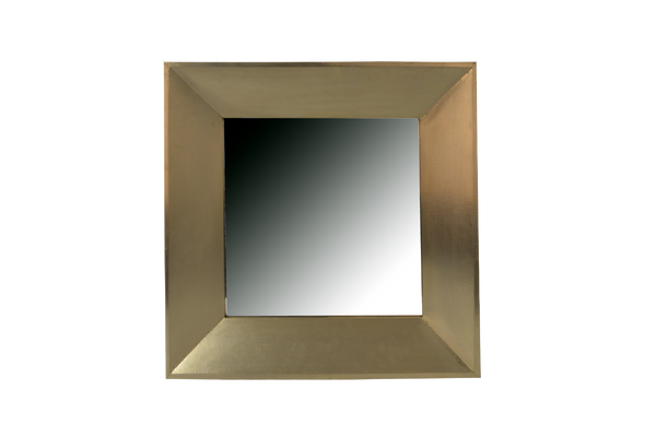 Square Pewter Mirror