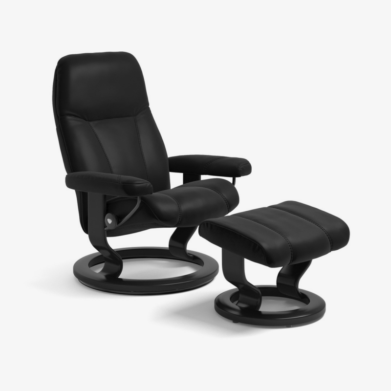 Stressless® Consul Leather Recliner - Classic Base - Special Buy