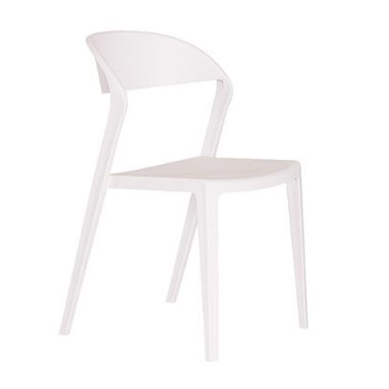 Studio Outdoor Dining Chair (White)