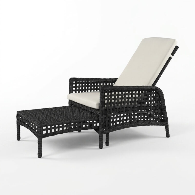 Tampa Lounger Classic Black