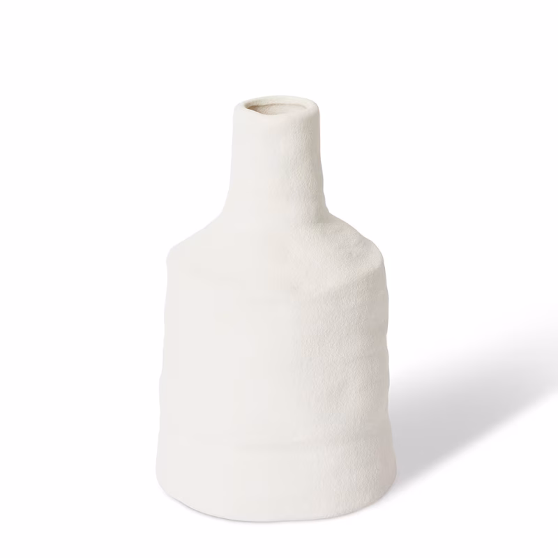 TAMSYN VASE WHITE
