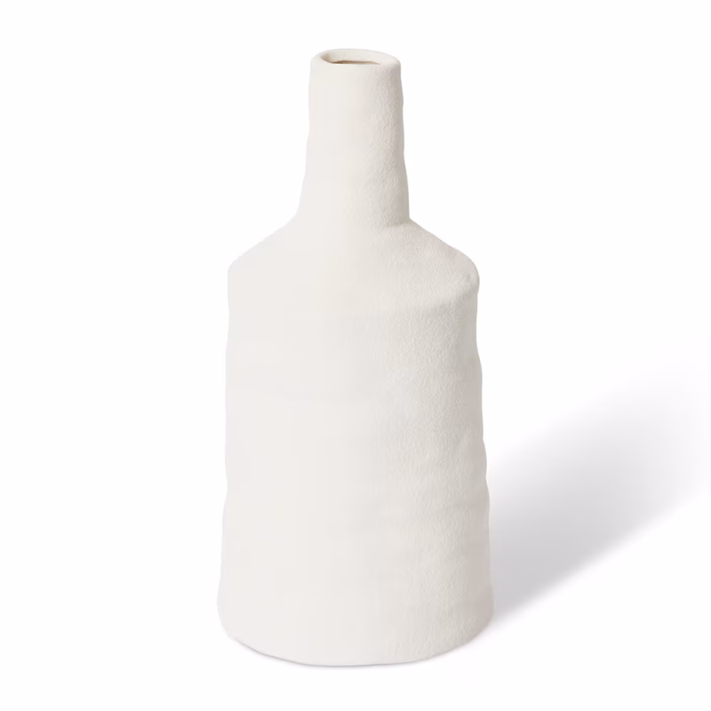 TAMSYN TALL VASE WHITE
