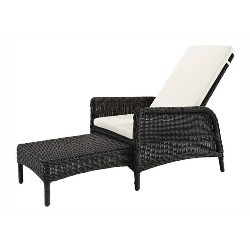 Tampa Lounger – Black Twist