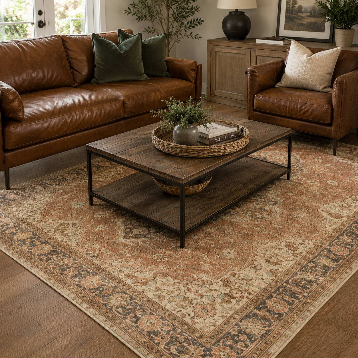 Turkish Rug Flower 3000mm x 2000mm