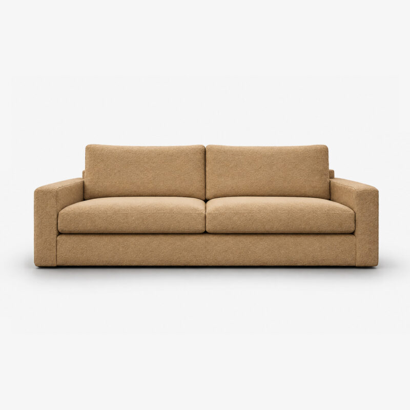 VERVE 3.5 SEATER SOFA ST MORTIZ CAMEL