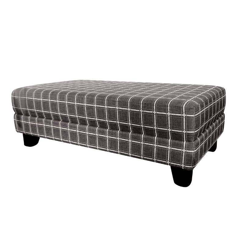 ZARRA OTTOMAN SHOREHAM CHARCOAL