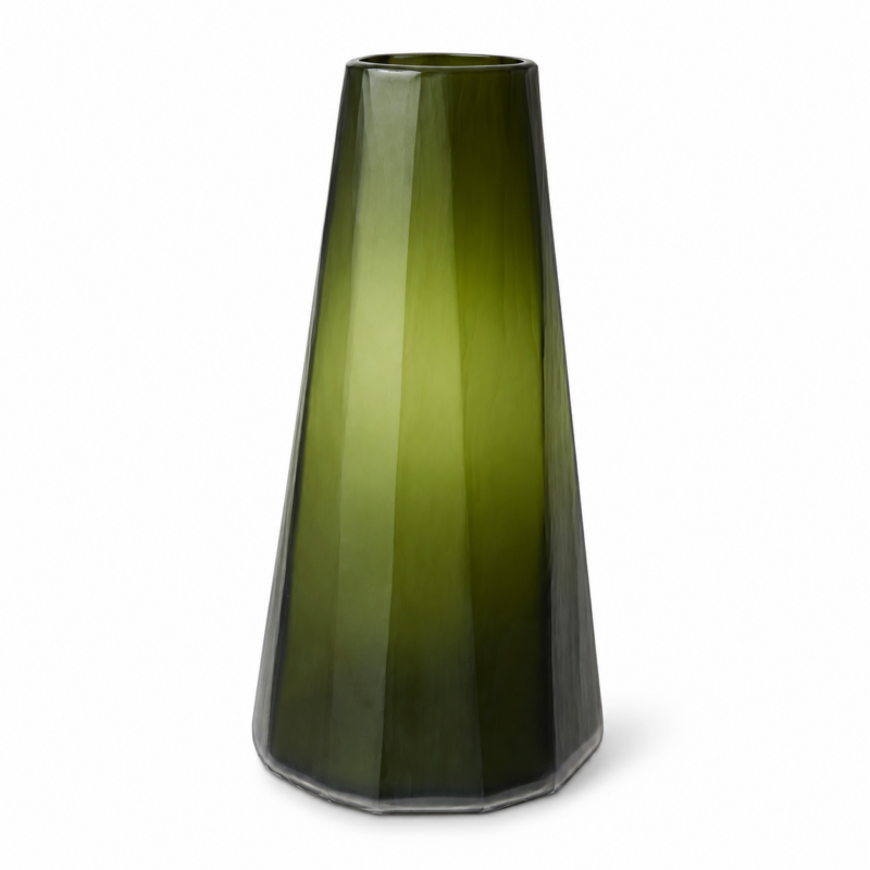 KENJI VASE - MEDIUM GREEN