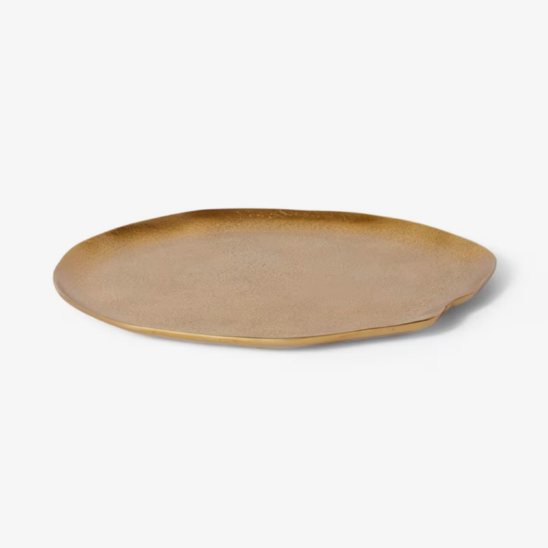 Abelia Tray Large Gold