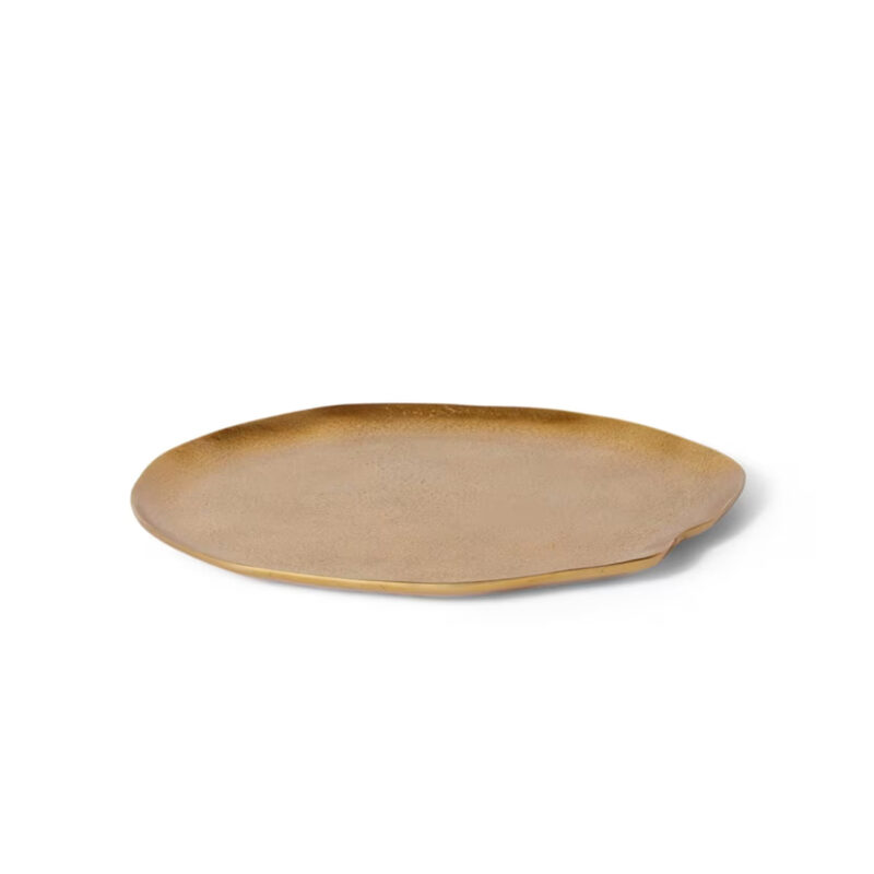 Decor Abelia Tray Gold Medium