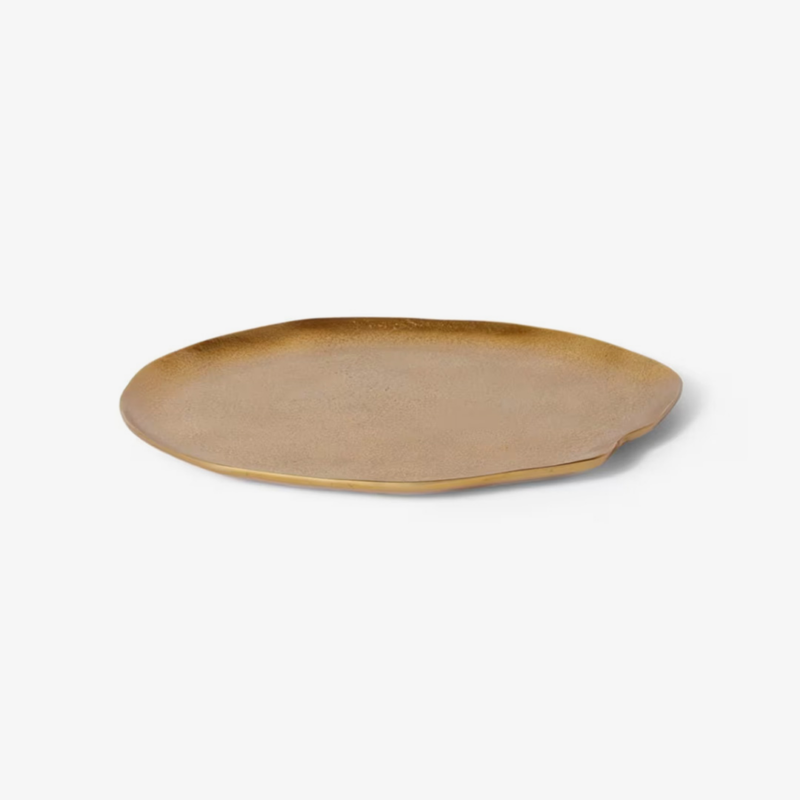 Abelia Tray Gold Medium