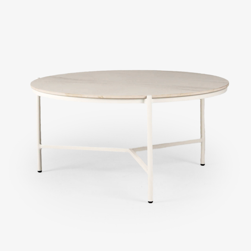 Antibe Outdoor Coffee Table 800mm DIA - White