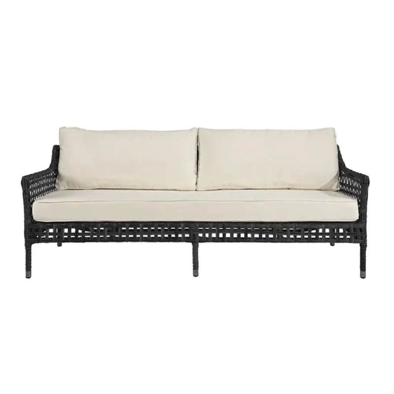 SANTA MONICA 3 Seater Sofa – Classic Black