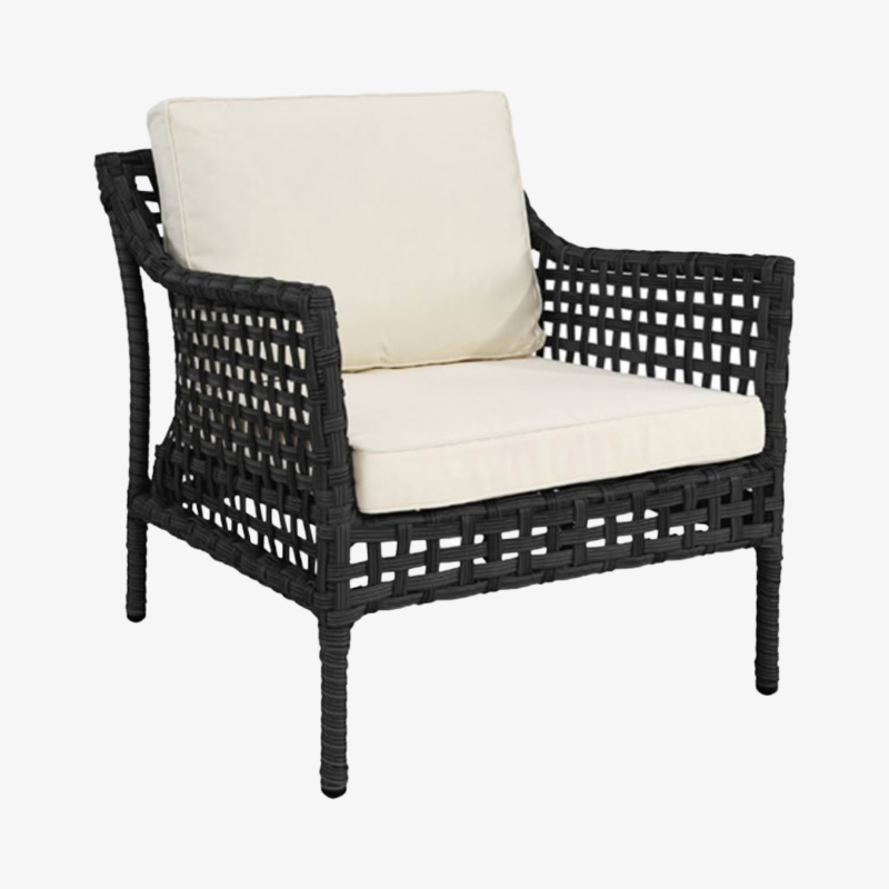 SANTA MONICA ARMCHAIR – Classic Black