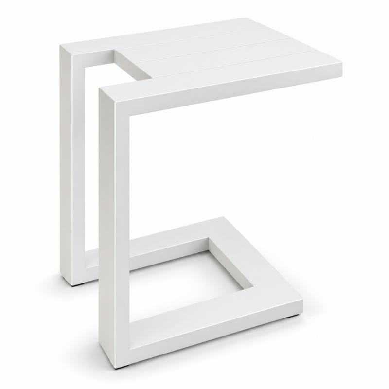 MONTEROSSO OUTDOOR SIDE TABLE WHITE