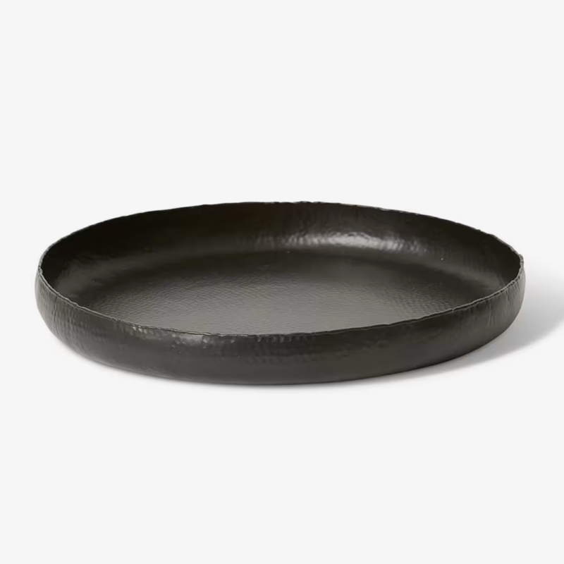 Blanche Tray Black - 51 x 51 x 7cm