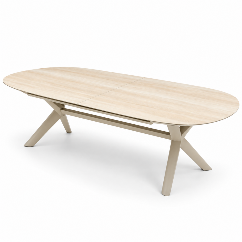 ALBATROS OUTDOOR ORGANIC EXTENSION TABLE MOCHA