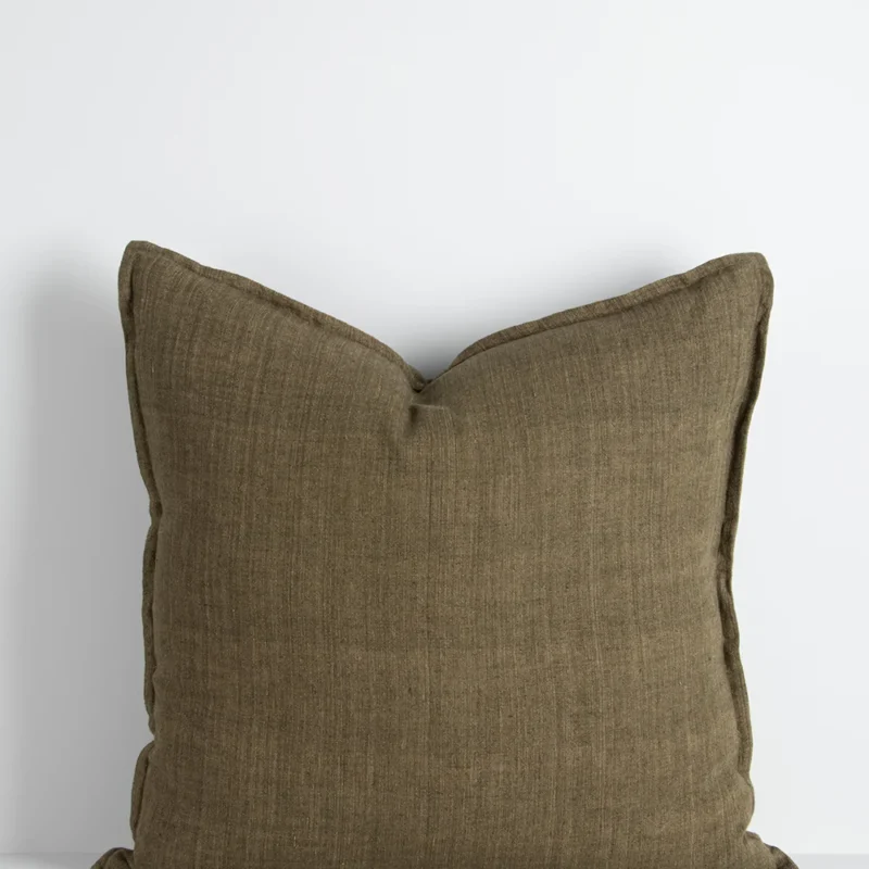 CASSIE CUSHION MILITARY 550mm X 550mm