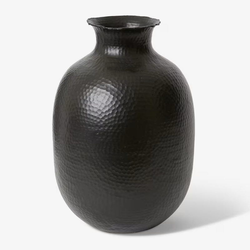 Chadwick Vase Black - 24 x 24 x 38cm