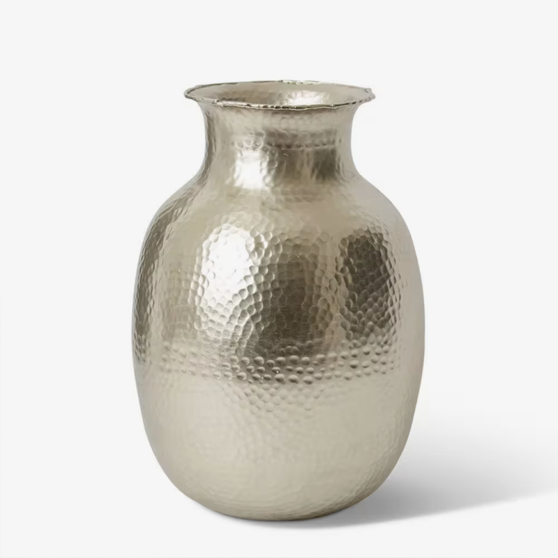 Chadwick Vase Silver - 20 x 20 x 30cm