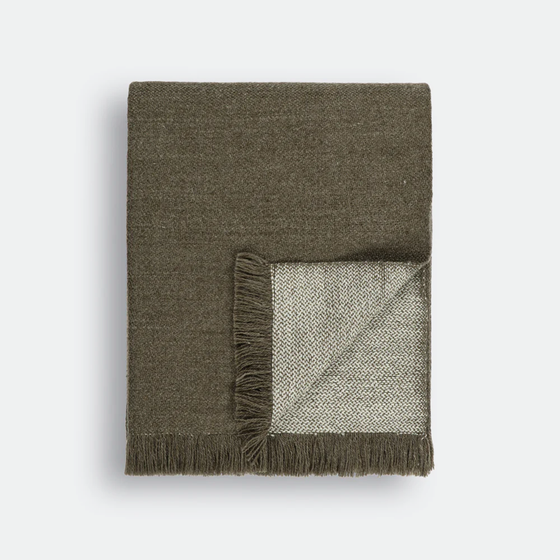 Chester Olive Throw