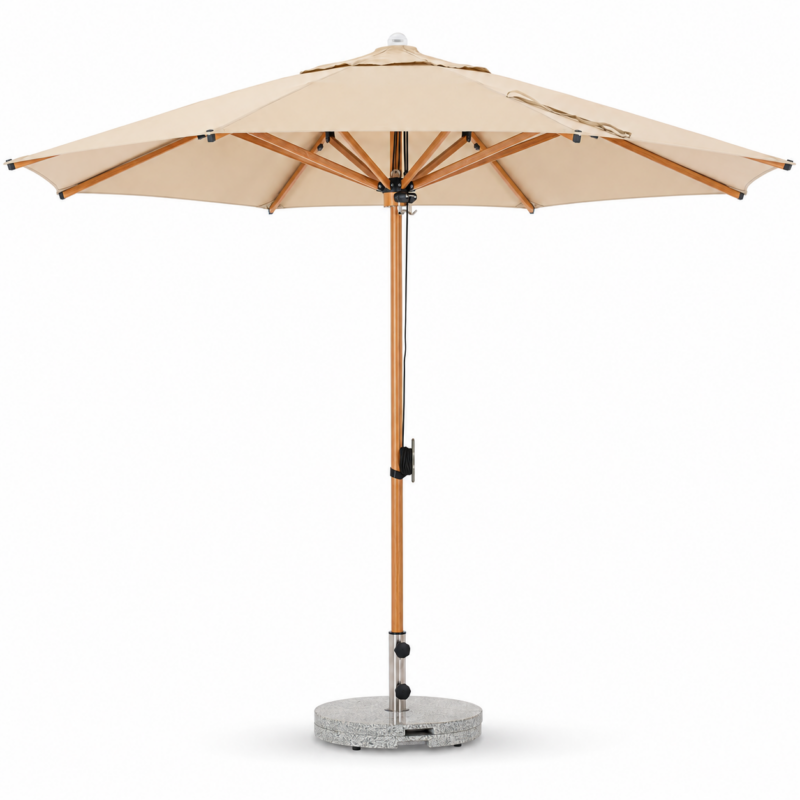 COAST ROUND 2.7M UMBRELLA COCOA